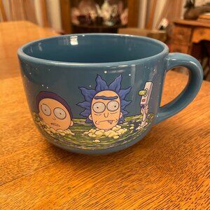 Rick and Morty Portal Heads Ceramic Soup Mug (No Lid)